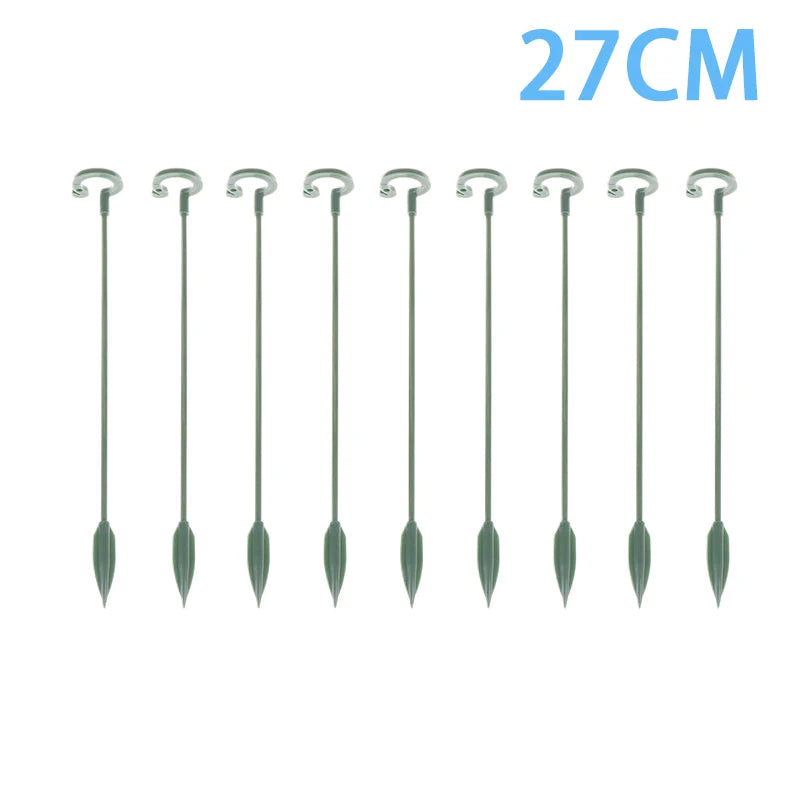 5-Piece Plant Support Stakes and Clips