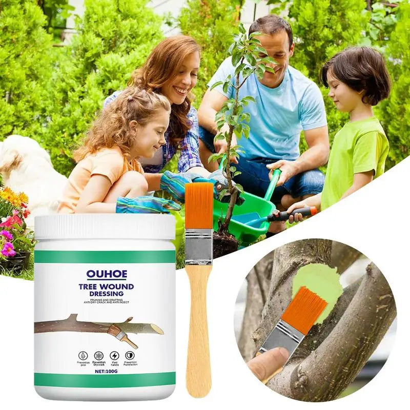 Tree Grafting Paste with Brush