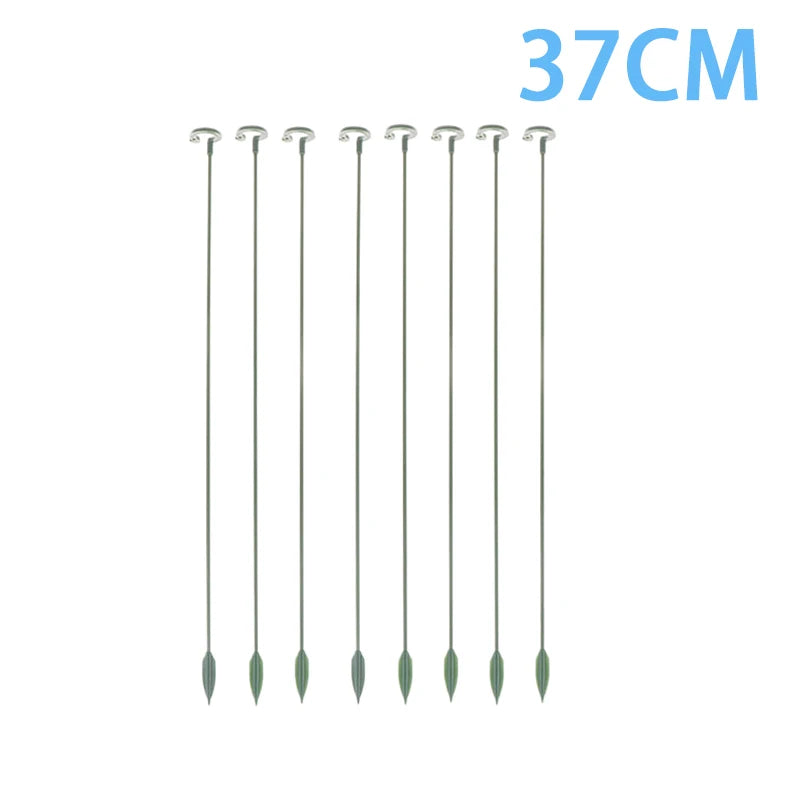 5-Piece Plant Support Stakes and Clips