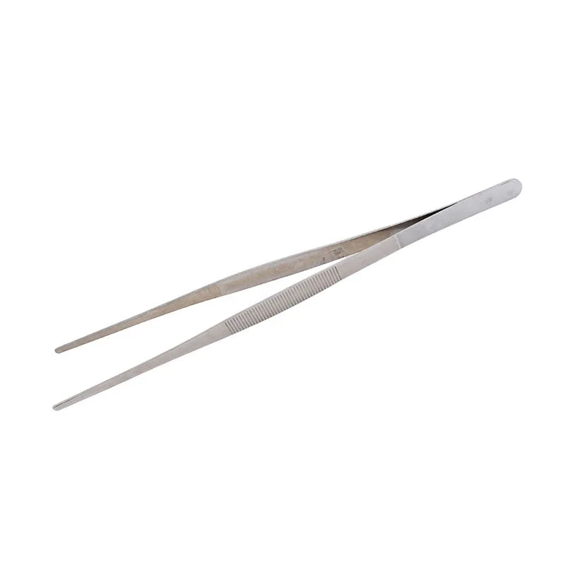 2-Piece Stainless Steel Tweezers Set