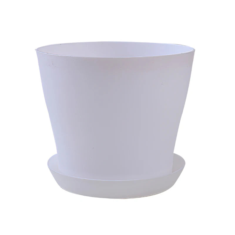 Plastic Pot with Tray