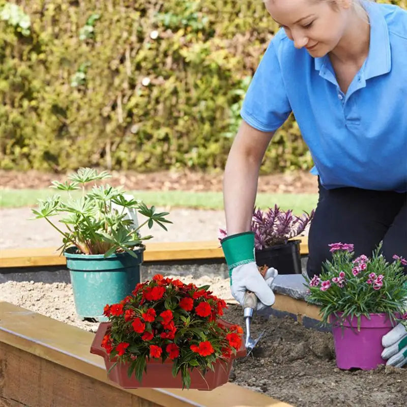 10-Piece Balcony Flowerpot Set