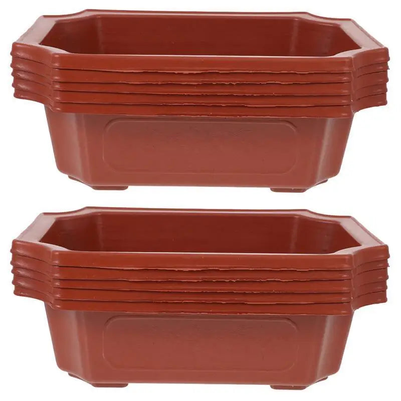 10-Piece Balcony Flowerpot Set