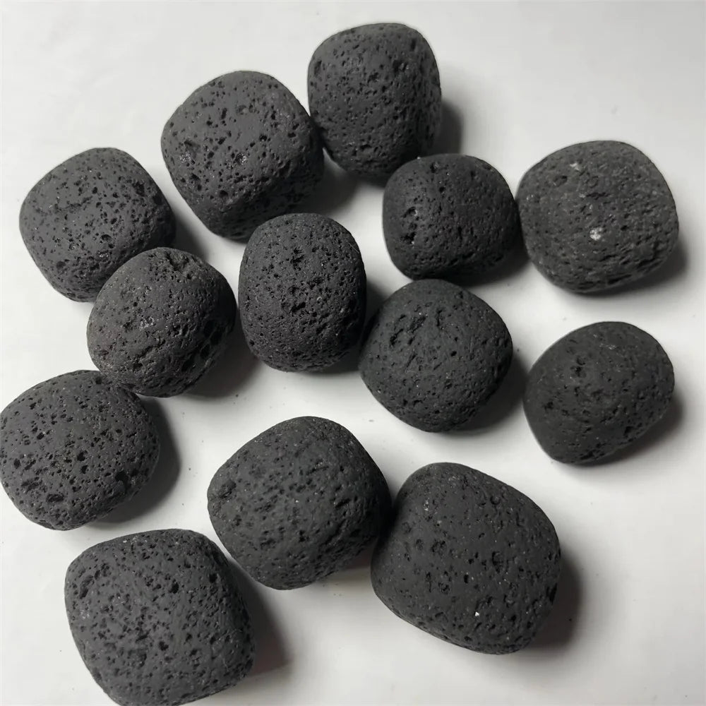 Natural Porous Black Volcanic Stone