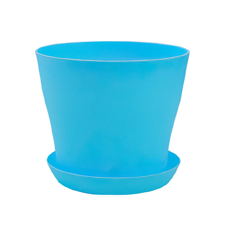 Plastic Pot with Tray