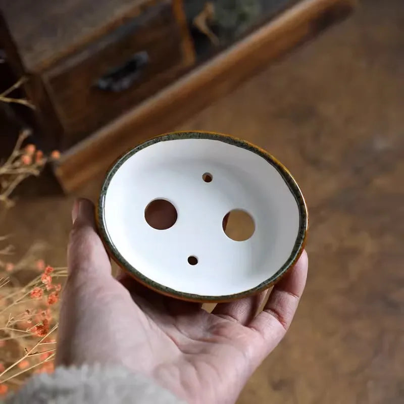 Small Glazed Bonsai Vase Pots