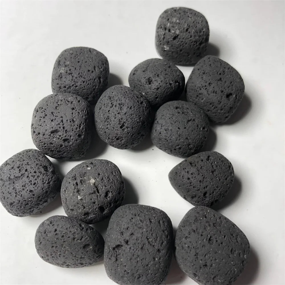 Natural Porous Black Volcanic Stone