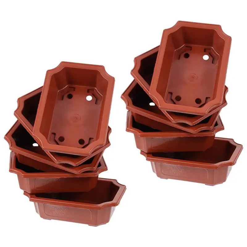 10-Piece Balcony Flowerpot Set