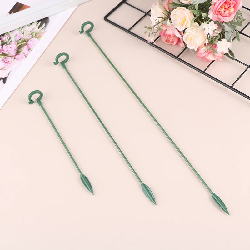 5-Piece Plant Support Stakes and Clips